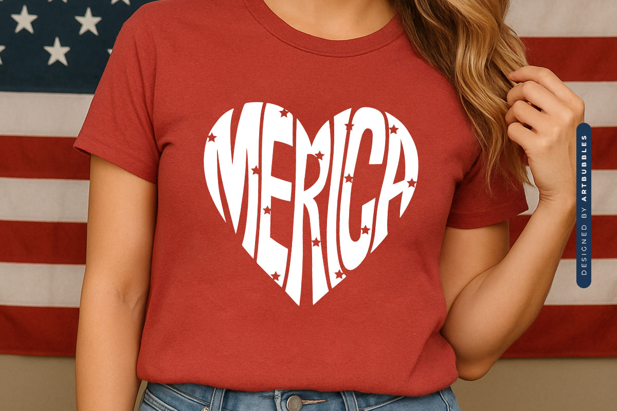 Merica - 4th of July SVG File for Cricut Tshirt Mockup Image.jpg