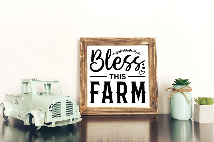 Bless This Farm SVG, Farmhouse Welcome Sign Preview 03.jpg