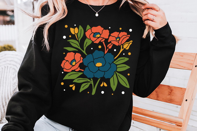 Poppy Abstract Flower SVG Cut File Hoodie Mockup Image.jpg