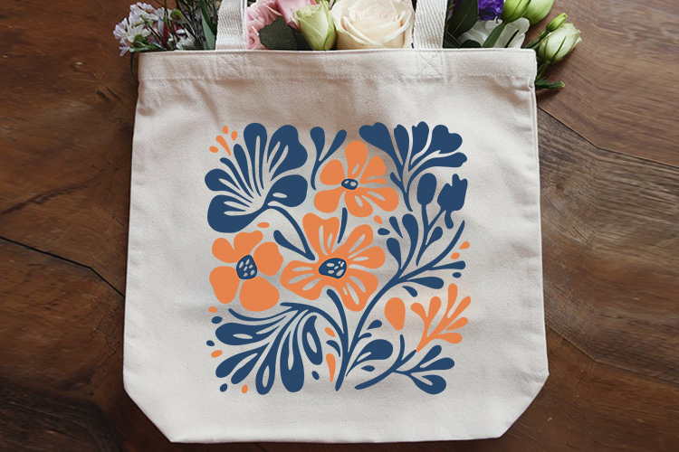 Colorful Abstract Flower SVG Cricut Tote Bag Mockup Image.jpg