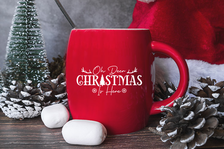 Oh Deer Christmas is Here SVG Cut File Mug Mockup Image.jpg