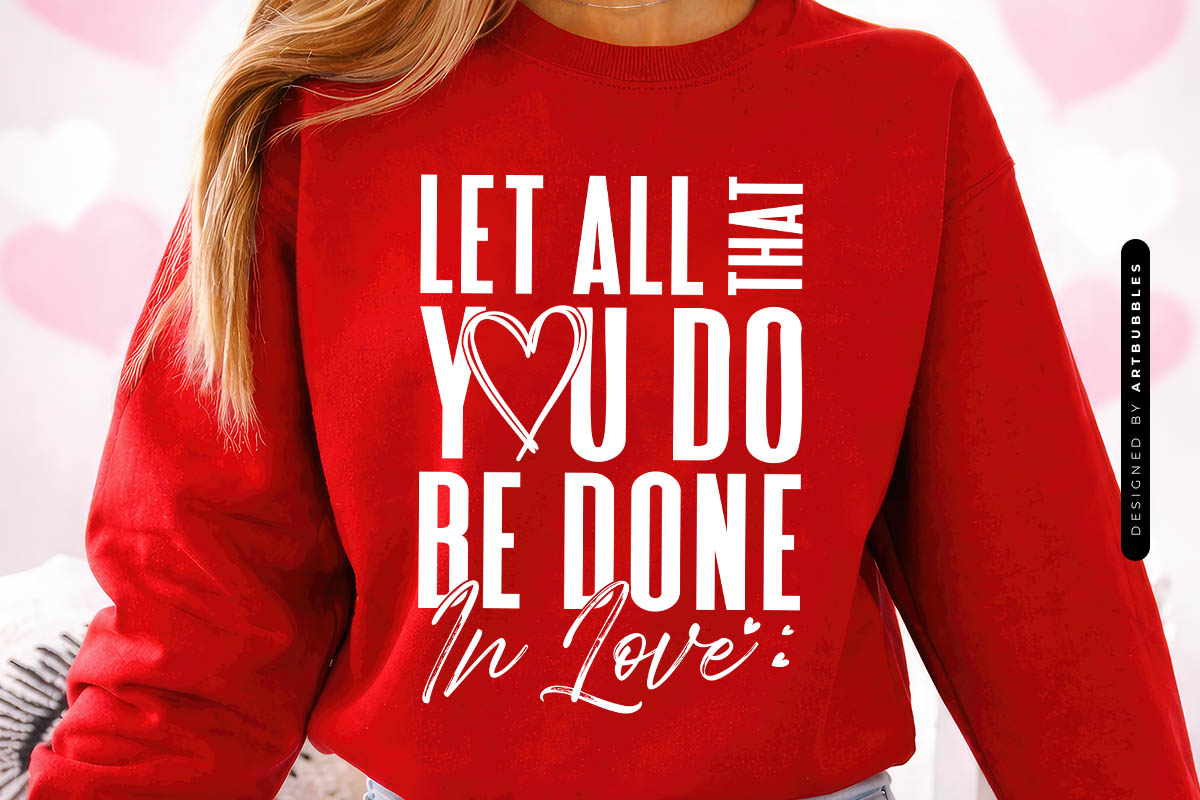 Valentine's Day SVG Designs Bundle Sweatshirt Mockup Image 2.jpg