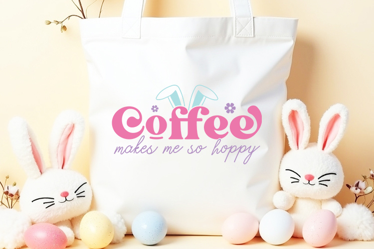Coffee Makes Me So Hoppy - Funny Easter SVG Image 4.jpg