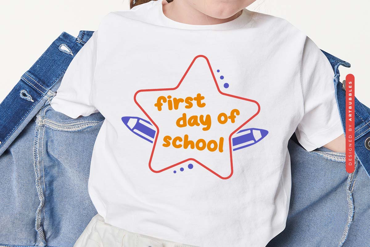 First Day of School SVG File