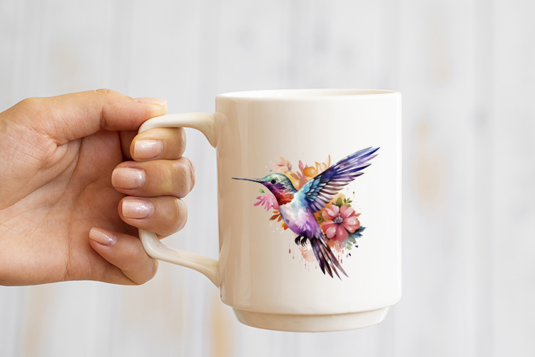 Hummingbird  Sublimation Clipart Preview 05.jpg