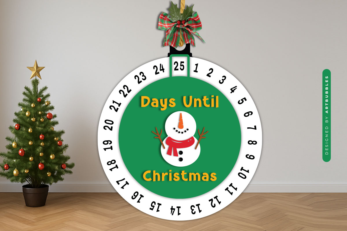 Laser Cut Christmas Countdown SVG Bundle Image 5.jpg