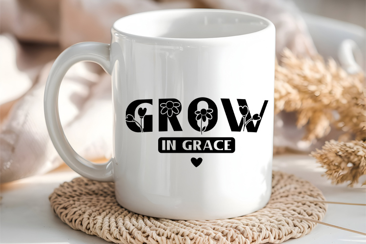 Grow in Grace - Wildflower Quote SVG File Mug Mockup Image.jpg