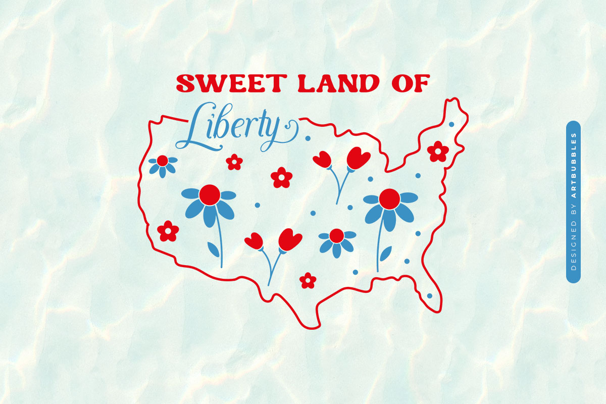 Sweet Land of Liberty - 4th of July SVG Vector Image.jpg