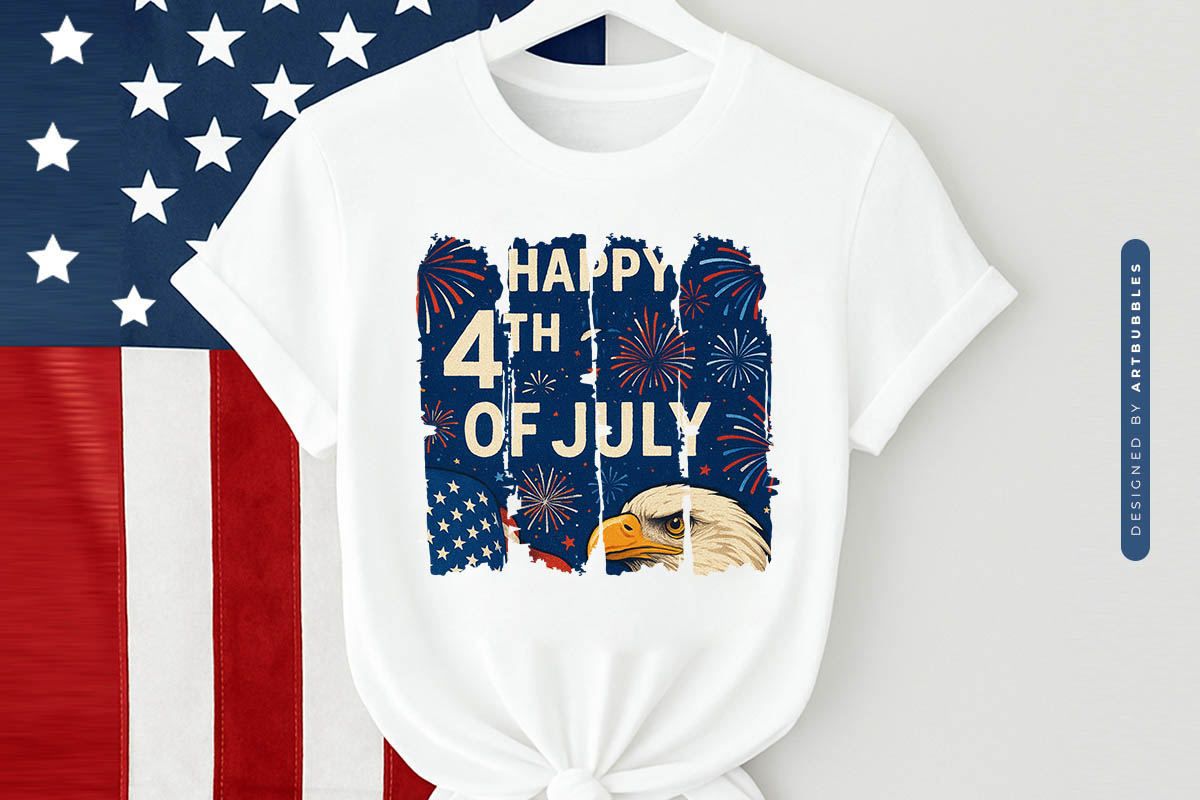 Happy 4th of July Sublimation Design Tshirt Mockup Image.jpg