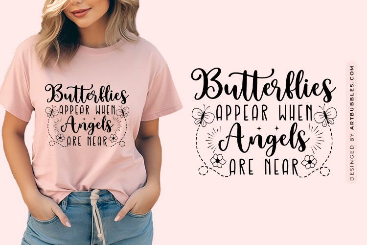 Butterflies Appear When Angels are Near - Butterfly SVG Image.jpg