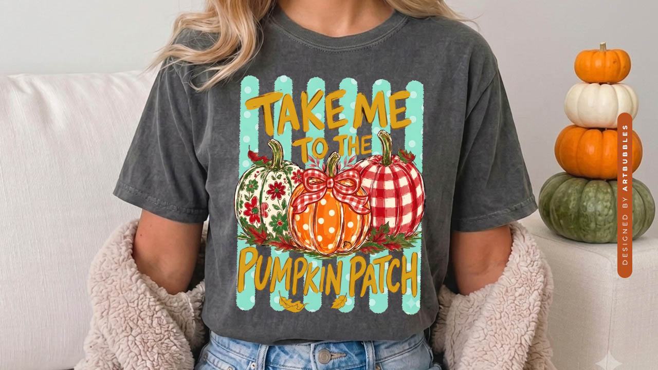 Take Me to the Pumpkin Patch - Stiped Fall PNG Shirt mockup image.jpg
