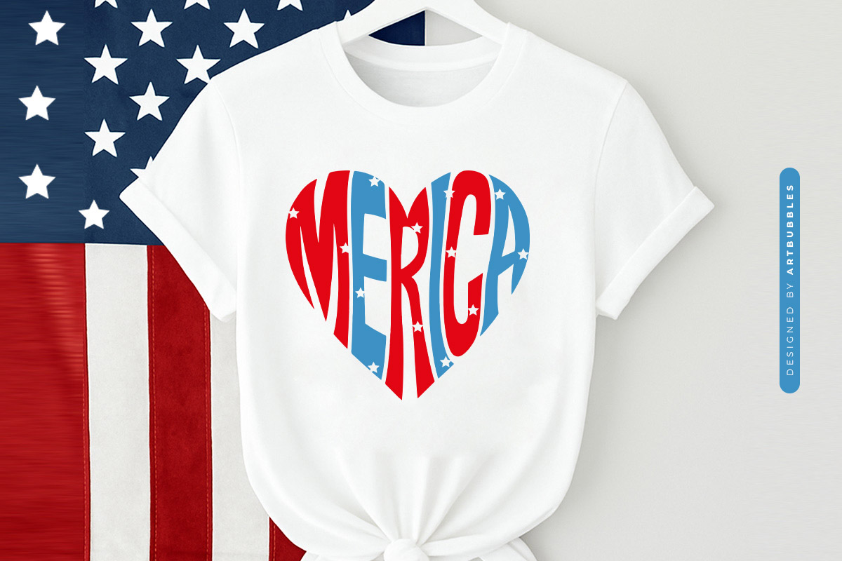 Merica - 4th of July SVG File for Cricut Shirt Mockup Image.jpg