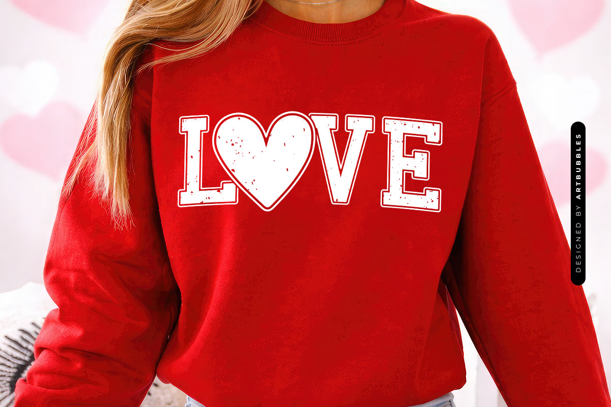 Love Valentine's Day SVG Design Sweatshirt Mockup Image.jpg