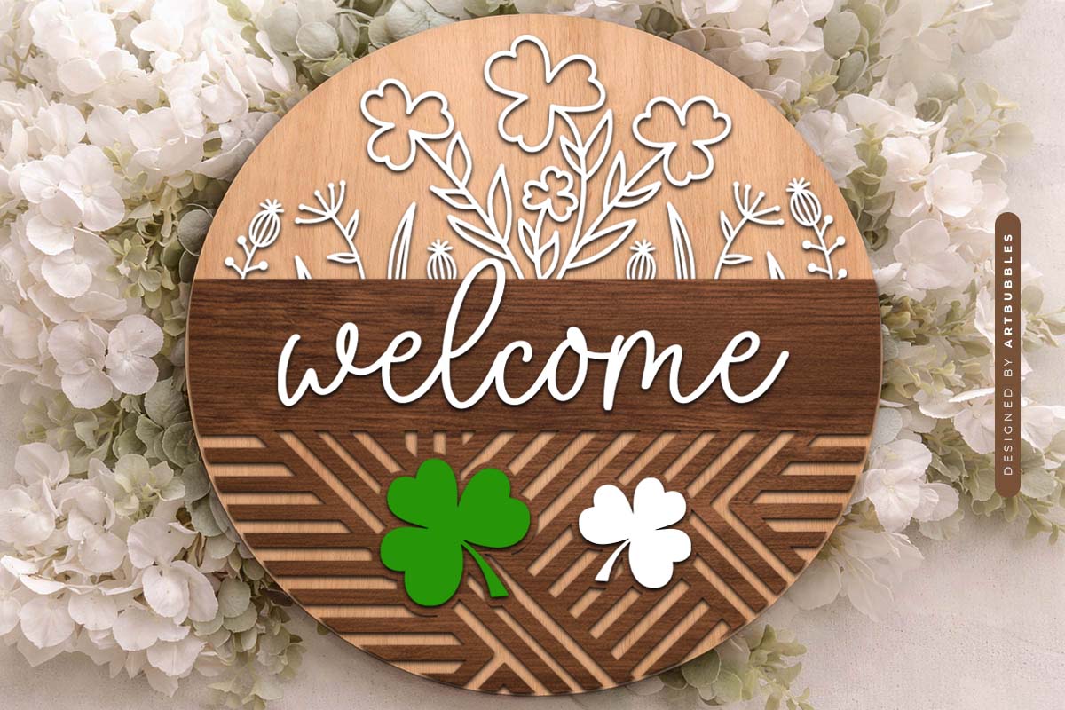 St Patrick's Day Door Hanger SVG Image 3.jpg