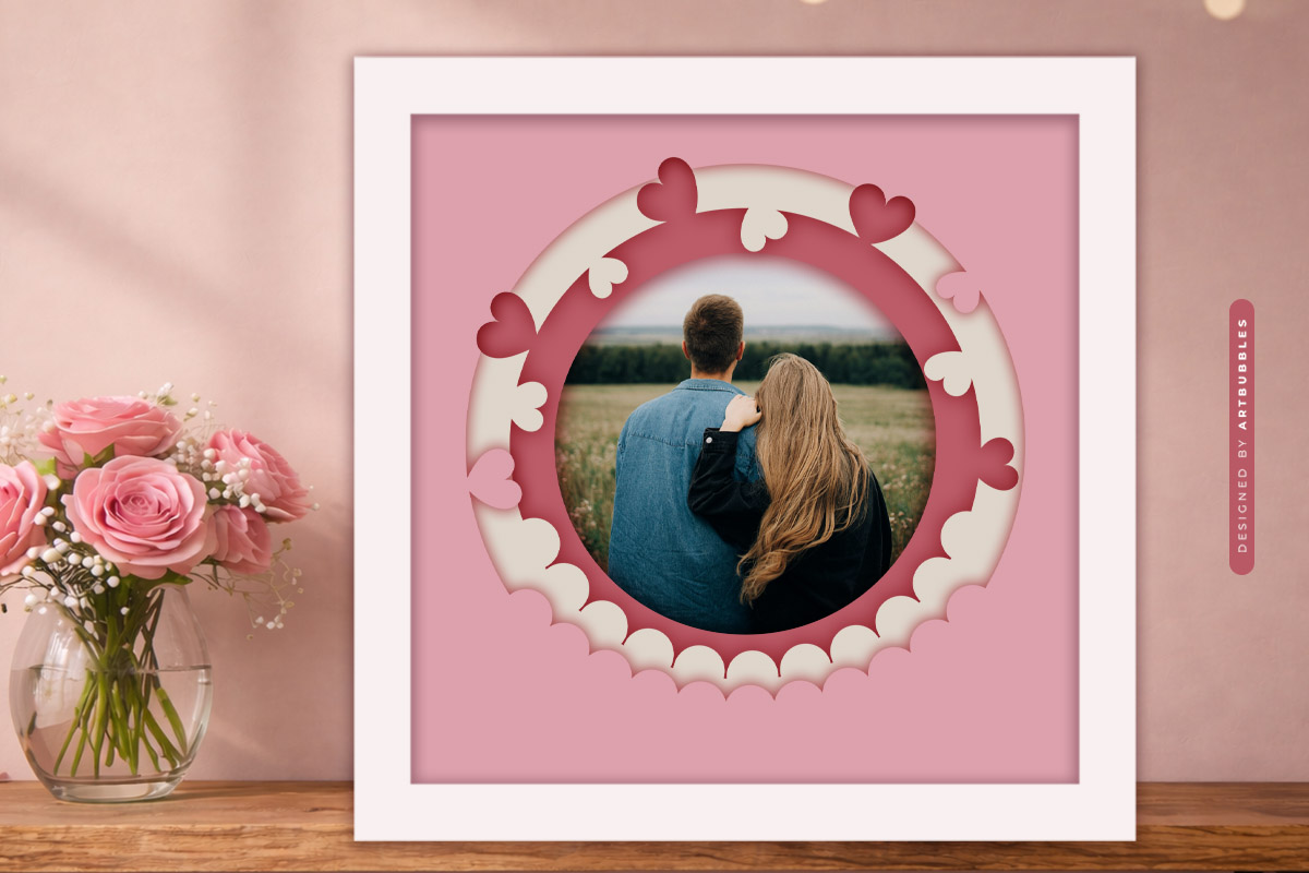 Valentines Layered Shadow Box SVG Bundle Image 5.jpg