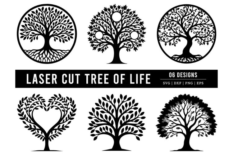 Tree Of Life SVG Bundle - Laser Cut Files