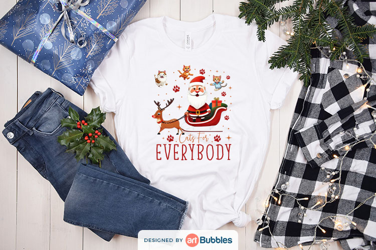 Cats for Everybody - Sublimation Transfers for Shirts Preview 02.jpg