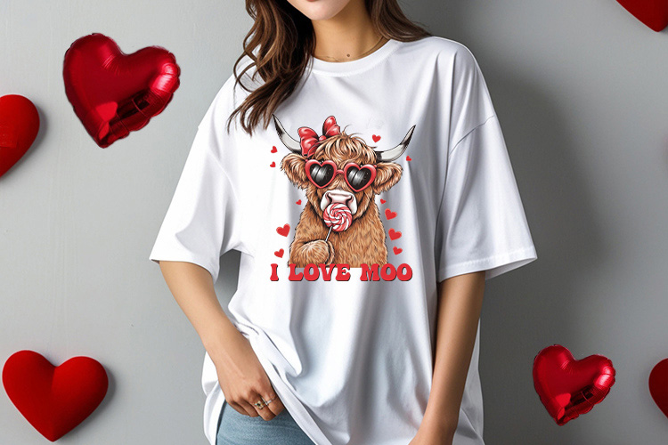 I Love Moo - Funny Coquette Valentine's Day Sublimation Tshirt Mockup Image.jpg