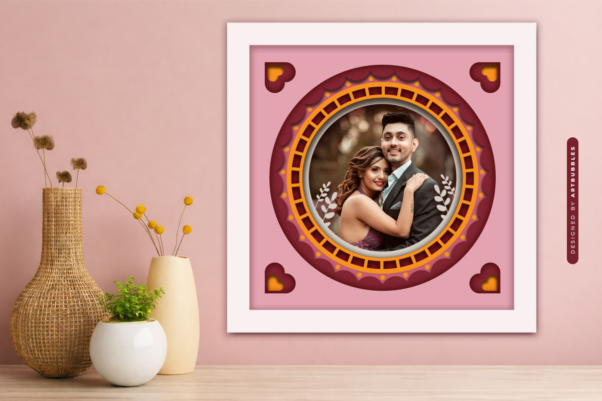 Couple Photo Valentines Layered Shadow Box SVG Image 4.jpg