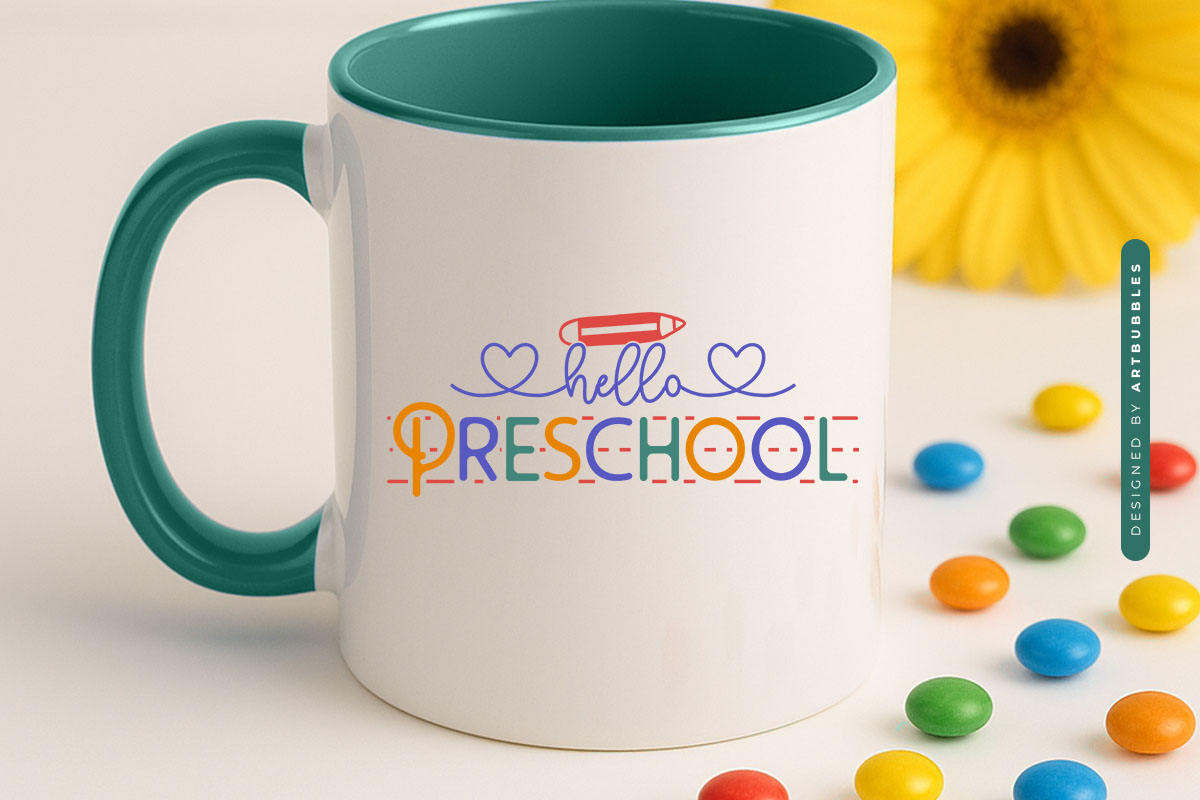 Hello Preschool - Back to School SVG PNG Mug Mockup Image.jpg