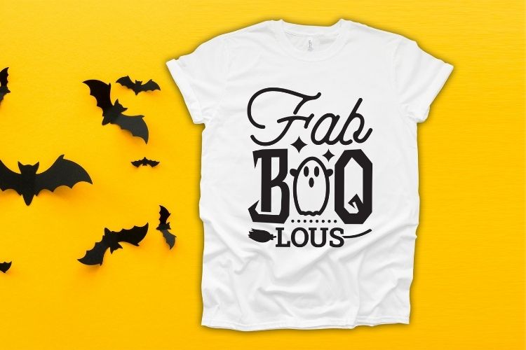 Fab Boo Lous - Spooky Halloween SVG Tshirt Mockup Image.jpg