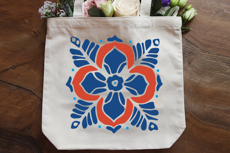 Abstract Art Flower SVG File Tote Bag Mockup image.jpg