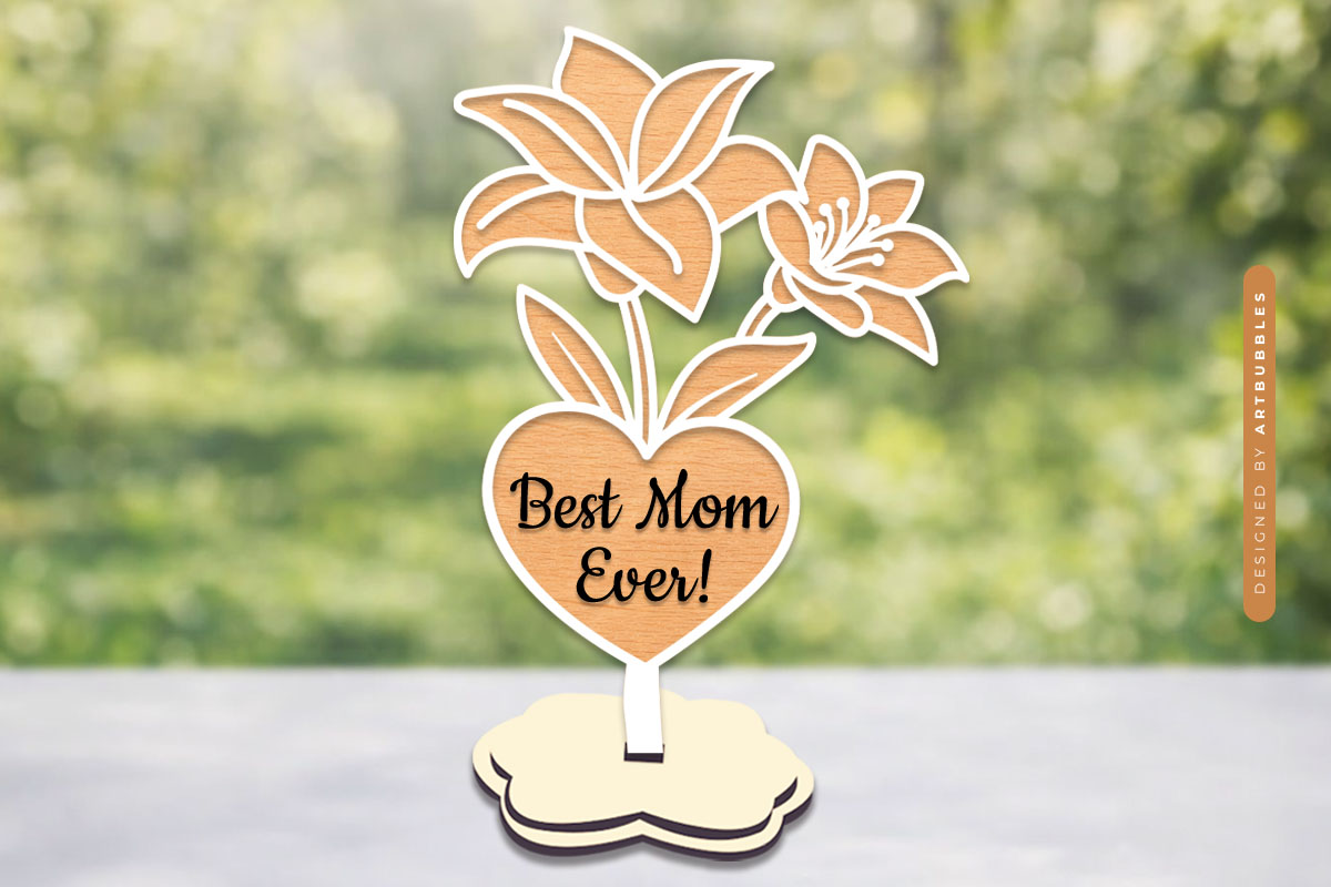 Hand Drawn Mother's Day Stand Flower SVG image 2.jpg