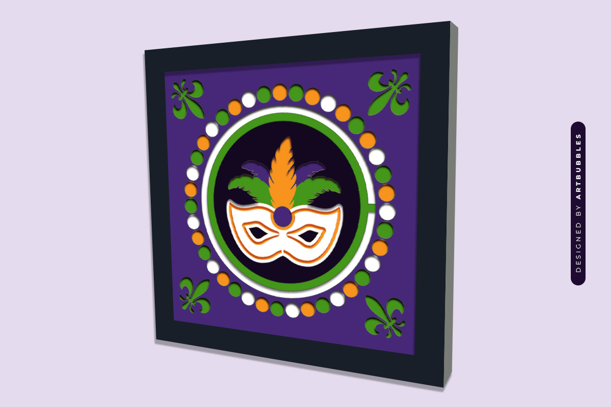 Mardi Gras Paper Cut Shadow Box SVG Image 5.jpg