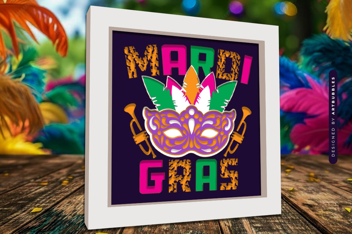 Layered Mardi Gras Shadow Box SVG Image 3.jpg