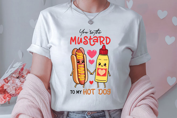 Food Pun Funny Valentine PNG Sublimation Tshirt Mockup Image.jpg