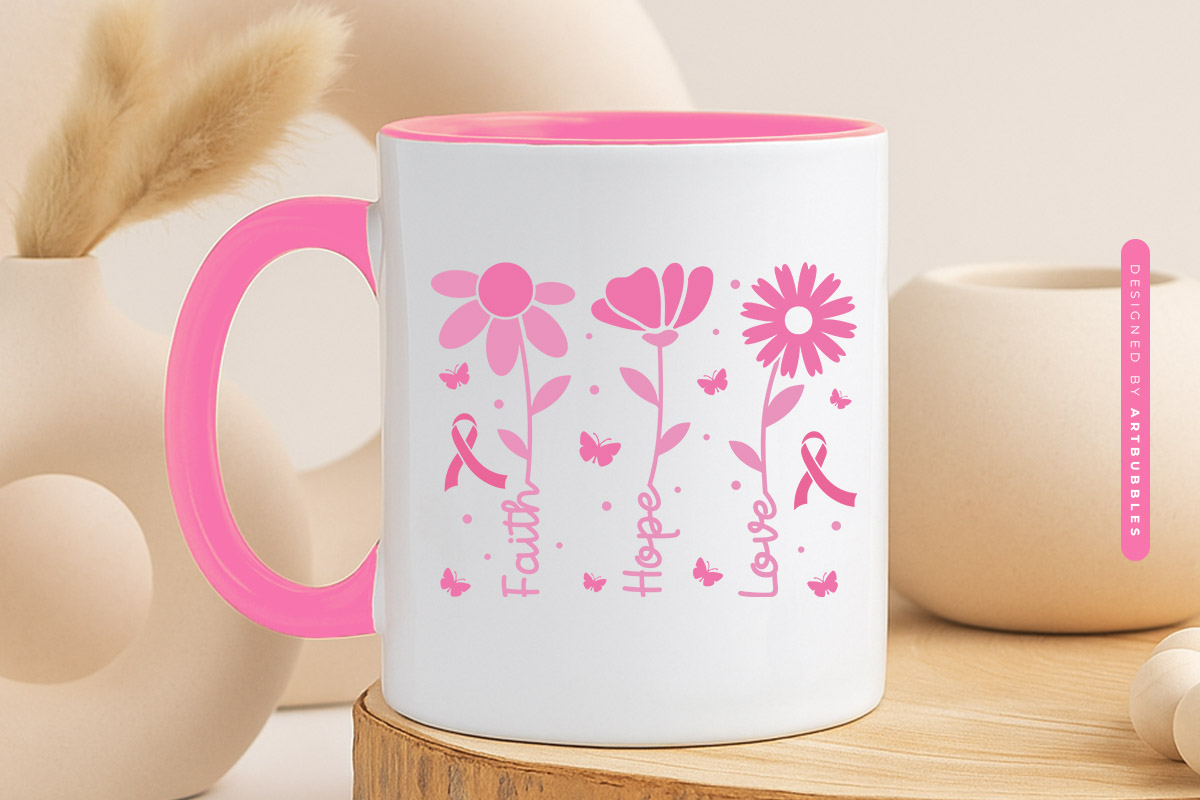 Faith Hope Love - Floral Breast Cancer SVG Mug Mockup Image.jpg