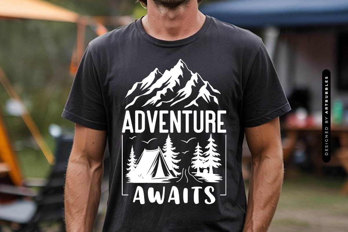Adventure Awaits - Camping SVG File Tshirt Mockup Image.jpg