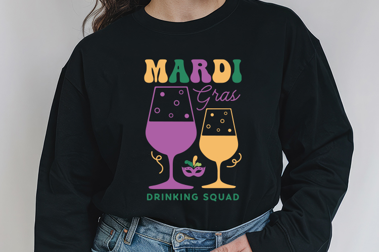 Mardi Gras Drinking Squad SVG Sweatshirt Mockup image.jpg