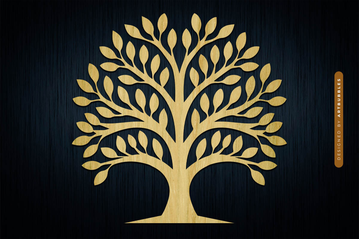 Tree Of Life SVG Bundle - Laser Cut Files Image 2.jpg