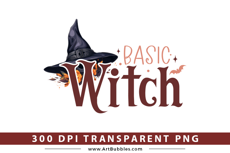 Basic Witch - Halloween Witch Sublimation