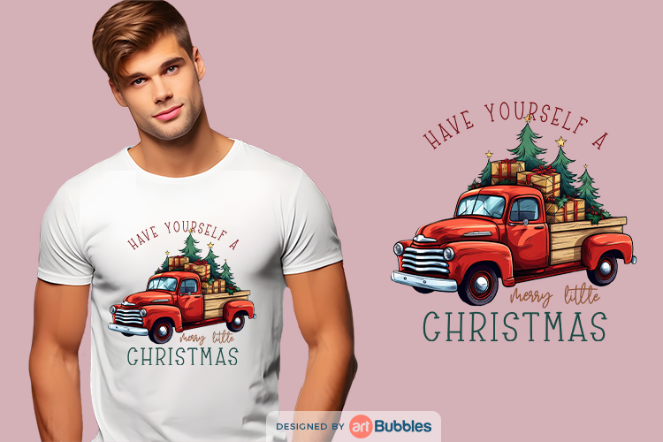 Have Yourself A Merry Little Christmas Sublimation Png