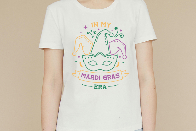 In My Mardi Gras Era SVG Vector Tshirt Mockup image.jpg