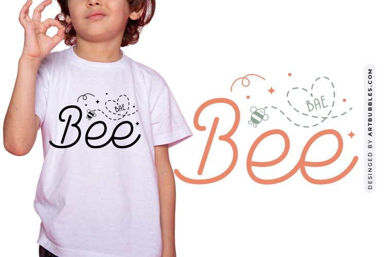 Bae Bee - Witty Baby SVG