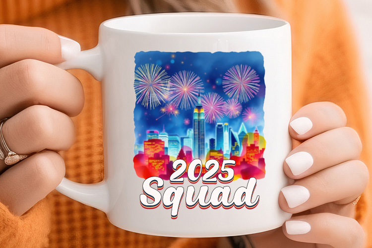 Happy New Years Sublimation - 2025 Squad Mug Mockup Image.jpg