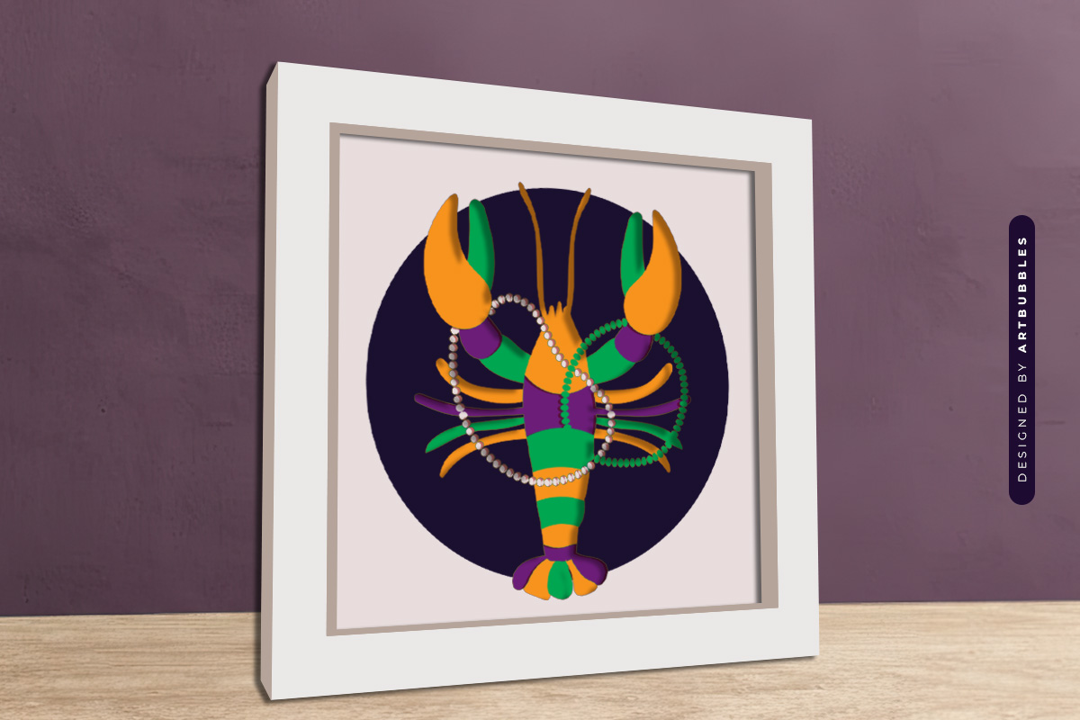 Mardi Gras Shadow Box SVG Bundle Image 2.jpg