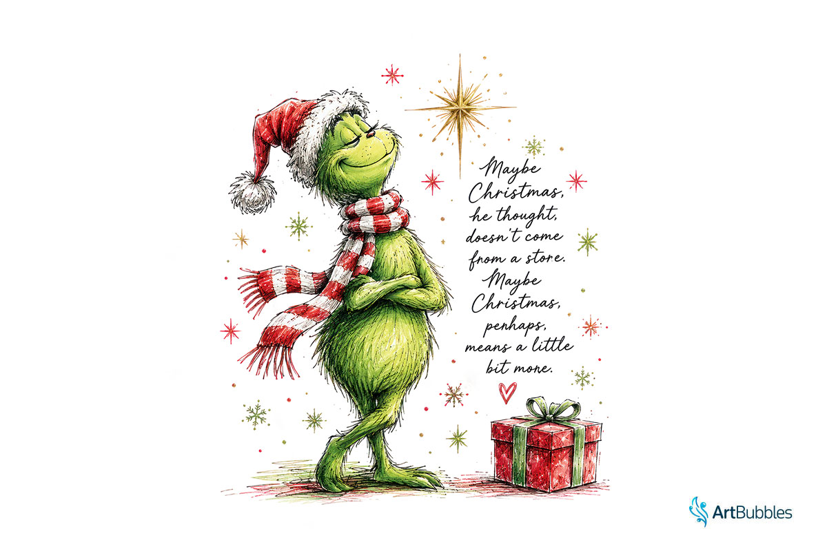 Funny Grinch Christmas PNG Sublimation