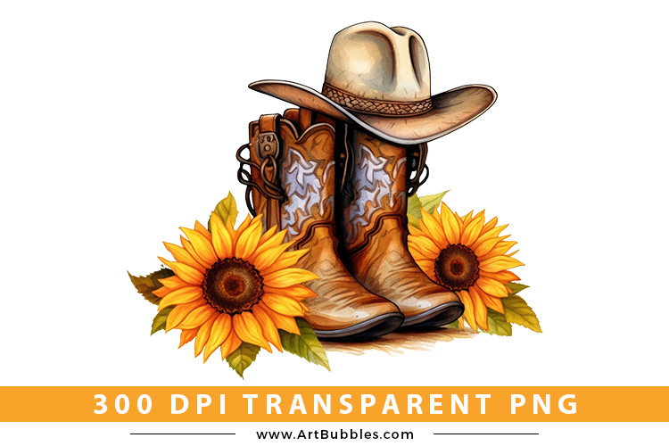 Western Cowboy Boots Sublimation Preview 01.jpg