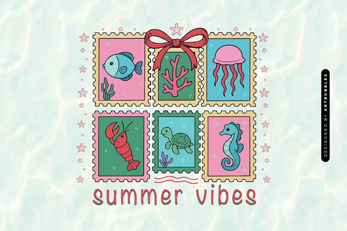 Happy Summer Vibes PNG Sublimation Image.jpg
