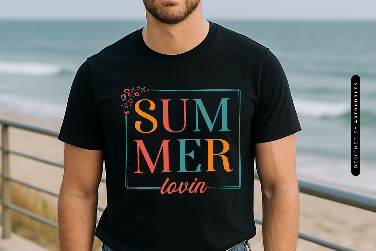 Summer Lovin SVG File for Cricut Tshirt Mockup Image.jpg
