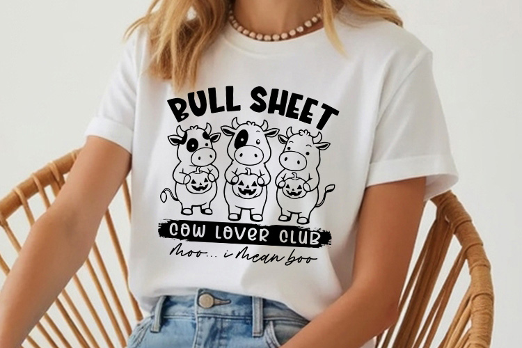 Bull Sheet Cow Lover Club - Funny Animal SVG Tshirt Mockup Image.jpg