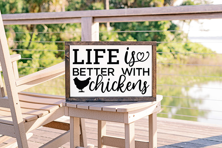 Life Is Better With Chickens, Farmhouse Sign Preview 02.jpg