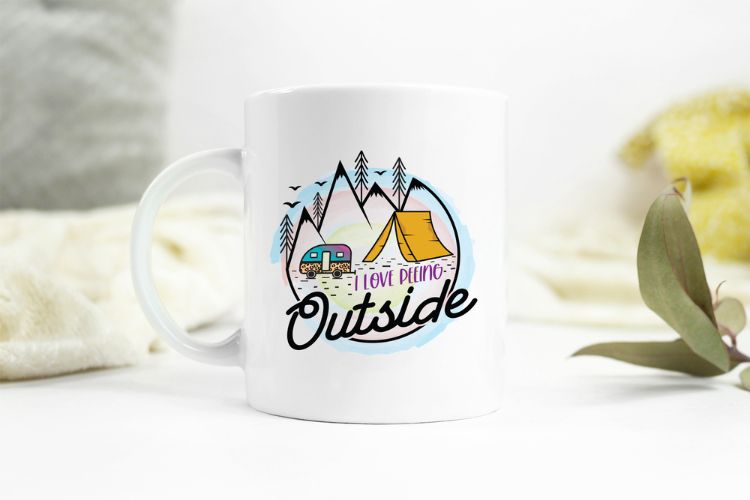 I Love Peeing Outside - Camping Adventure PNG Mug Mockup Image.jpg