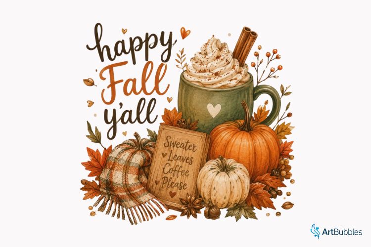 Happy Fall Y'all Sublimation PNG Image.jpg