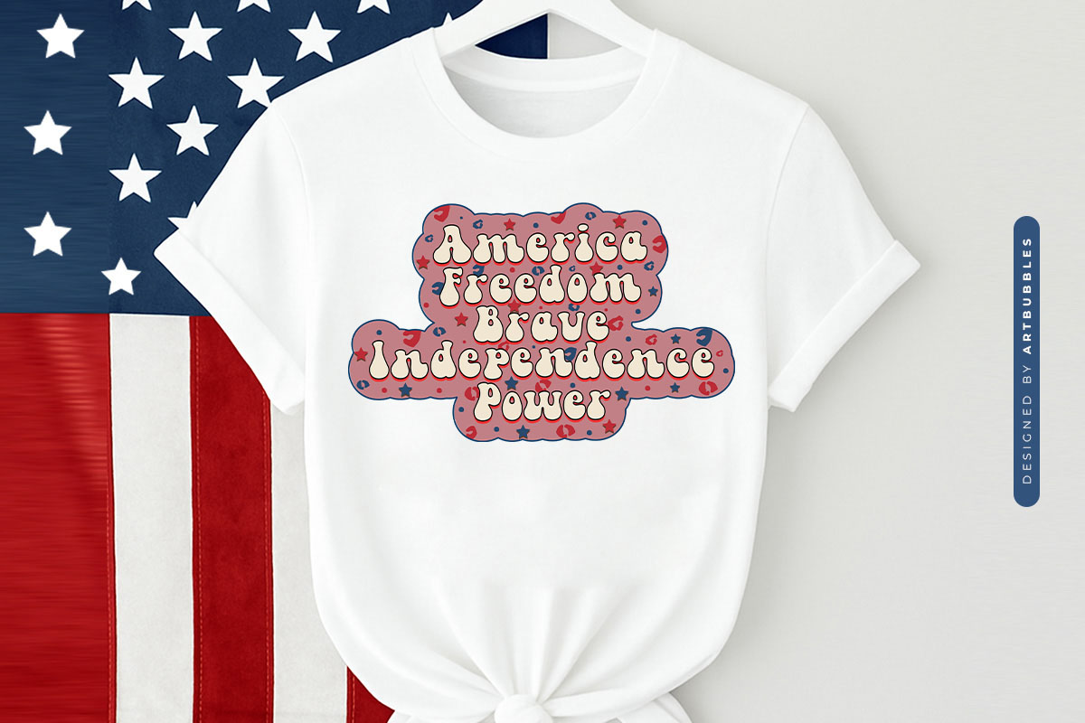 America Freedom Brave Independence Power Sublimation Tshirt Mockup Image.jpg