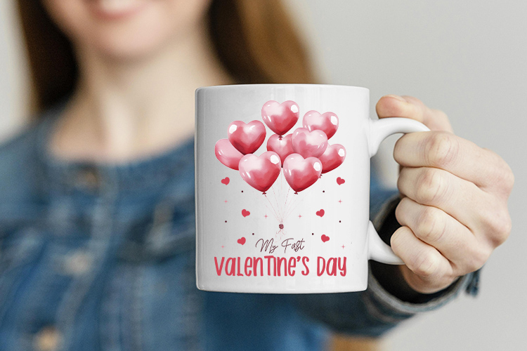 My First Valentine's Day, Valentine Balloons PNG preview 02.jpg